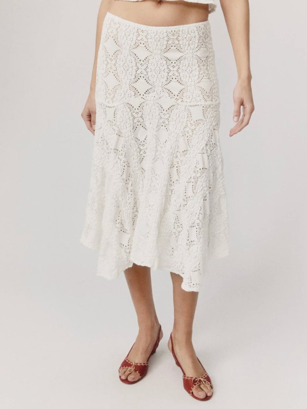 With Jéan White Maeve Midi Skirt